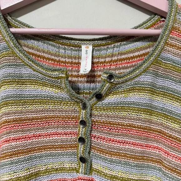 Daily Practice by Anthropologie Knit Lounge top Size Medium - Picture 8 of 9